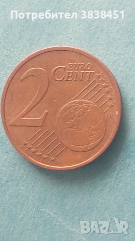 2 Euro Cent 2008 года Австрия