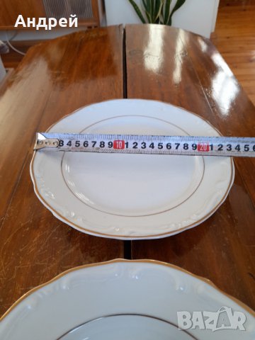 Стара порцеланова чиния,чинии #16, снимка 4 - Антикварни и старинни предмети - 35271206