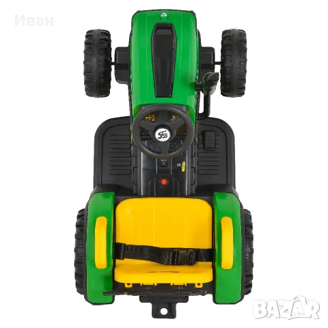 ТОП ЦЕНА!НОВО!Акумулаторен трактор с ремарке TERRON GREEN с 12V батерия,дистанционно,USB, снимка 6 - Детски велосипеди, триколки и коли - 55894033