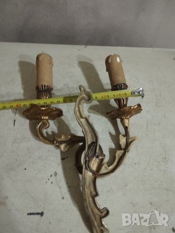 аплик за стена рококо, снимка 3 - Лампи за стена - 44261463