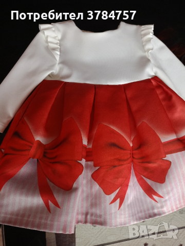 Детска официална рокля , снимка 1 - Бебешки рокли - 44932943