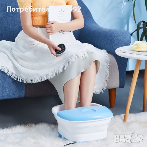 Хидромасажна вана за крака с подгряване на водата - НОВА, снимка 8 - Масажори - 40375148
