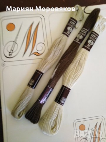 тайната вечеря-оригинални вилерови конци-ушит през 1979г., снимка 9 - Гоблени - 8283141