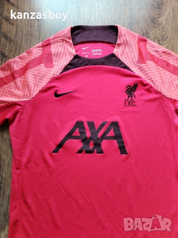 Nike Liverpool FC 22/23 Strike Elite - МЪЖКА ФУТБОЛНА ТЕНИСКА М, снимка 4 - Тениски - 54189663