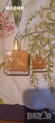 комплект Nuxe олио със златни частици