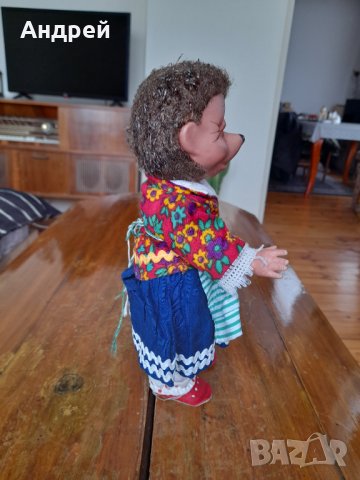 Стара кукла Таралеж, снимка 2 - Антикварни и старинни предмети - 39047739