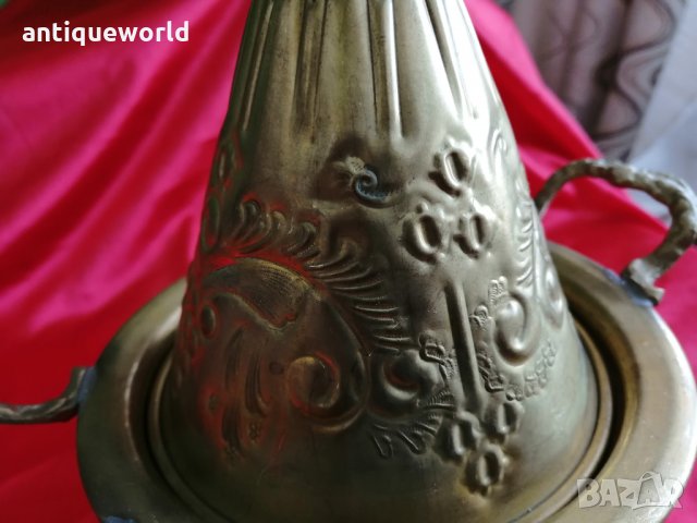 Стар Месингов Арабски , Османски Съд, снимка 3 - Антикварни и старинни предмети - 31594017