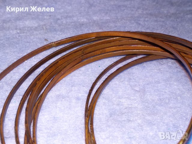 КОМПЛЕКТ ПОМЕДНЕНИ ОРНАМЕНТИРАНИ ГРИВНИ от НЕРЪЖДАЕМА СТОМАНА 38012, снимка 6 - Гривни - 40831217