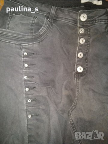 Два броя / Еластични сиви дънки "Cellebes" woman и "Safran" / голям размер , снимка 6 - Дънки - 31947206