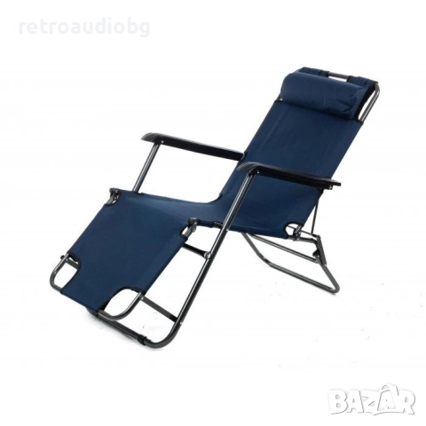 Сгъваем стол, шезлонг, легло 3 в 1 за къмпинг ЛИНО в 2 цвята