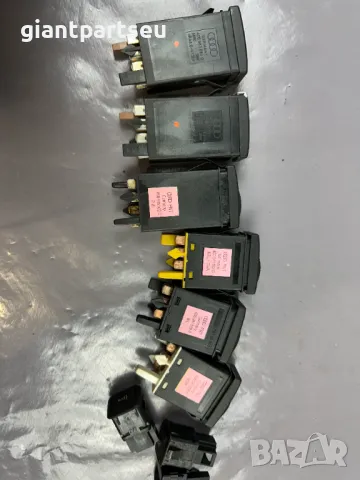 Бутони за АУДИ AUDI A8 D2 Подгрев , Аварийни ,  Халогени, снимка 2 - Части - 49379305