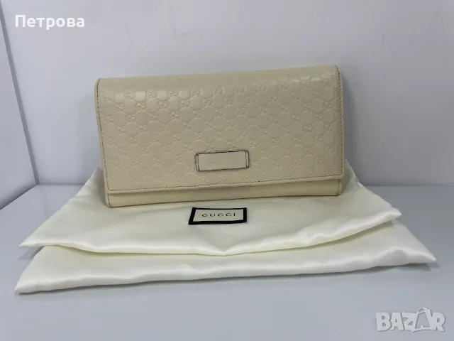 Кожен портфейл Gucci Оригинал