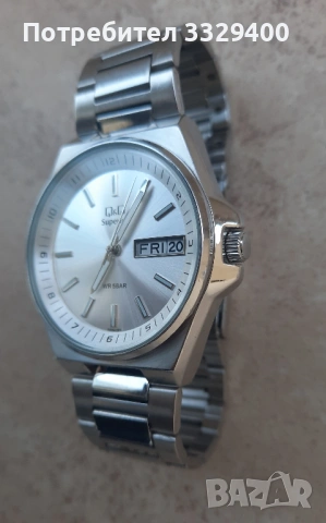 Q&Q-water resistant-мъжки часовник , снимка 2 - Мъжки - 54308853