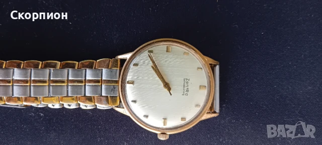 Ръчен часовник - ZENTRA - ГЕРМАНИЯ - с позлата, снимка 2 - Джобни - 48361994