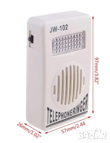 Светлинна Аларма При Позвъняване на Стационарен Телефон за Глухи Хора Нечуващи Хора Светлинен Сигнал, снимка 10 - Слухови апарати - 44210295