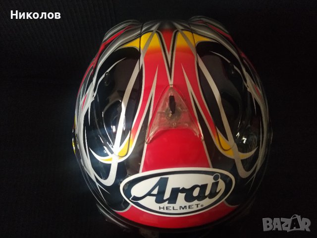 Мотоциклетна каска Arai RX-7, снимка 5 - Други спортове - 37125393