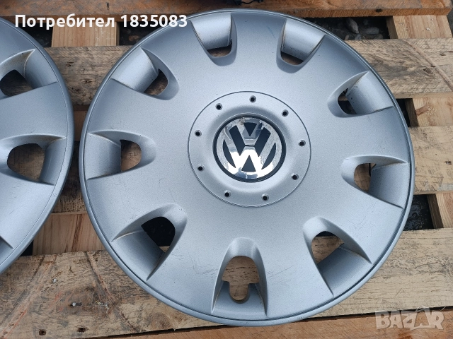 Оригинални тасове VW 15 цола, снимка 4 - Аксесоари и консумативи - 52902825