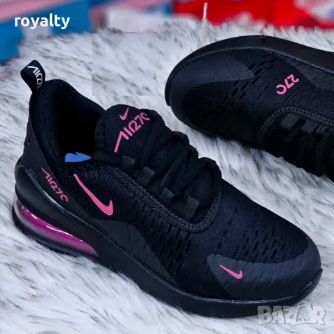 Nike Air Max 270 Цвят Черно и Розово Нови Дамски Маратонки Найк с Кутия , снимка 3 - Маратонки - 56140008