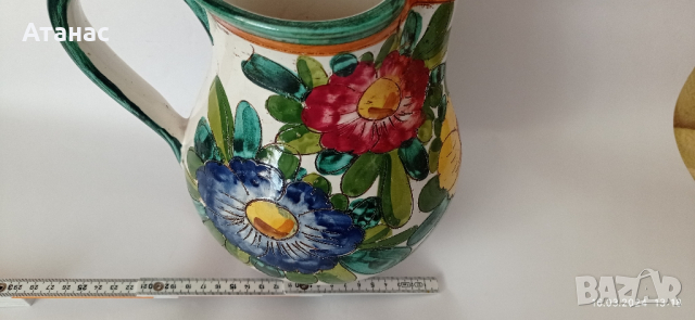 Декоративна порцеланова кана,жардениера, снимка 4 - Декорация за дома - 44797410
