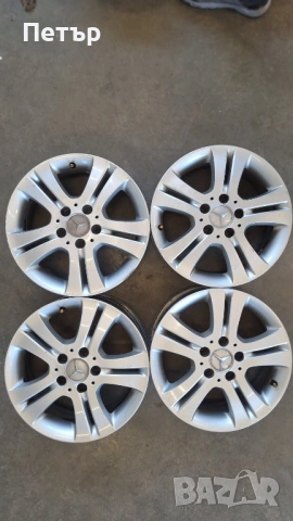 ОРИГИНАЛНИ АЛУМИНИЕВИ ДЖАНТИ МЕРЦЕДЕС  B-Class /А-Class-5x112х66.6-16цола