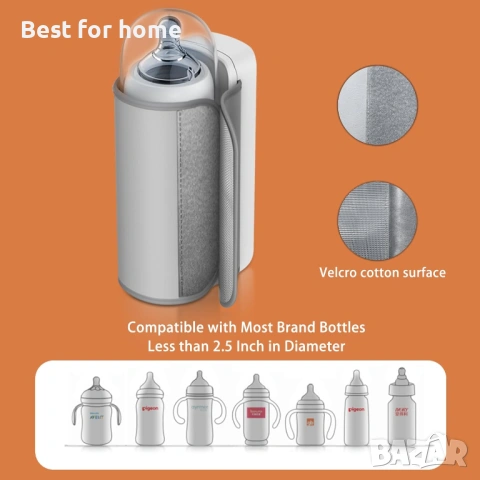 Преносим нагревател за бебешки шишета за пътуване, снимка 2 - Други - 53204062