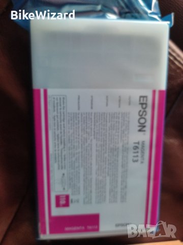 Мастилена касета T6113 Magenta - 110ml, C13T611300 НОВО, снимка 5 - Консумативи за принтери - 39858985