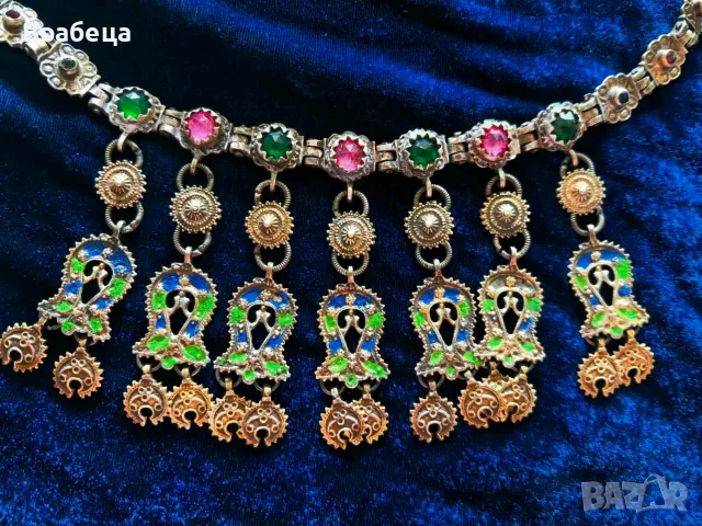 Възрожденски сребърен накит. Кучка, снимка 8 - Антикварни и старинни предмети - 55835102