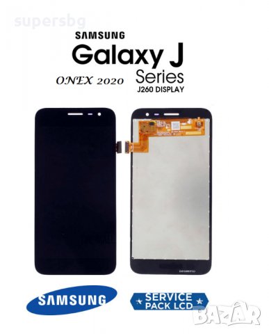 Нов 100% Оригинален LCD Дисплей + Тъч скрийн за Samsung Galaxy J2 Core 2018 SM-J260F, снимка 1 - Резервни части за телефони - 37245174