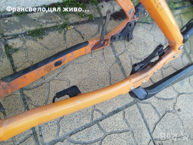 29 цола рамка за електрически велосипед колело flyer Panasonic двигател трака , снимка 3 - Части за велосипеди - 54107188