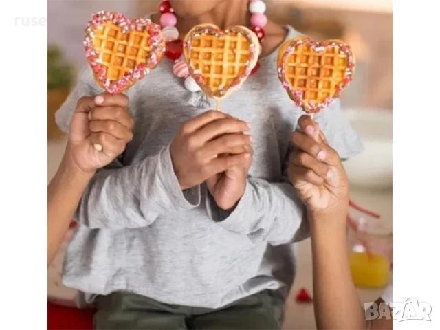 НОВИ! Гофретник Bestron сърце, снимка 3 - Гофретници - 50540855