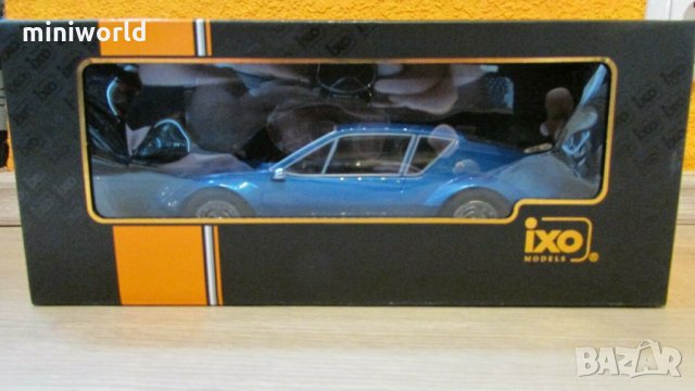 Renault Alpine A 310 1974 - мащаб 1:18 на IXO модела е нов в кутия, снимка 6 - Колекции - 29359476