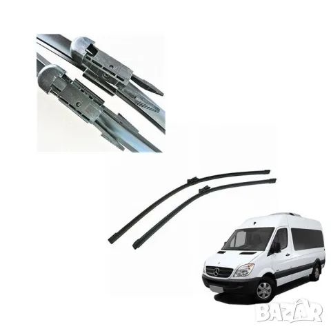 Предни аеро чистачки за Mercedes Vaneo и Sprinter, 26 и 24 инча