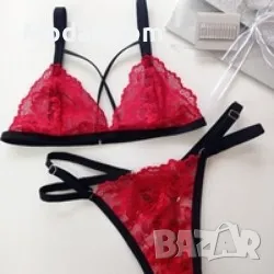 Секси комплект Aly с жартиер, снимка 3 - Бельо - 48357812