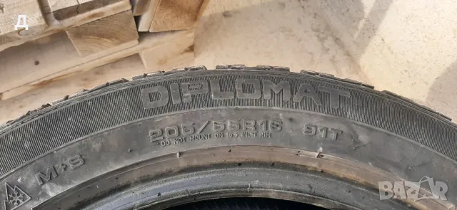 2бр. зимни гуми DIPLOMAT 205 55 16, снимка 6 - Гуми и джанти - 49871810