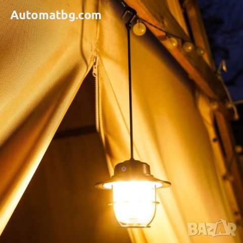 Лампа за къмпинг Automat, 12V, 200Lm, Led акумулаторна лампа, снимка 3 - Къмпинг осветление - 44464827