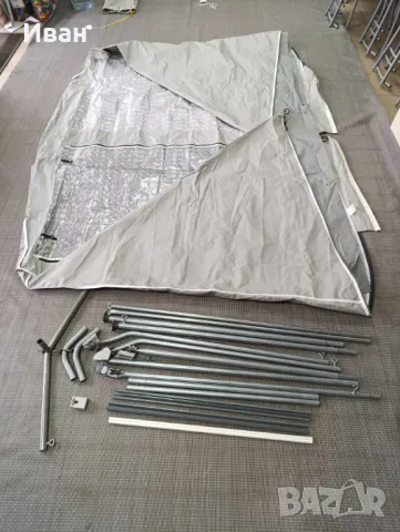 Висок анекс(външна стая) Isabella Ventura Sand за форселти с марки Isabella и Ventura, снимка 2 - Палатки - 49825304