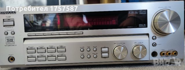 Рисийвър Kenwood VR-7080 THX сертифициран 7.1 канален усилвател, снимка 2 - Ресийвъри, усилватели, смесителни пултове - 35209696