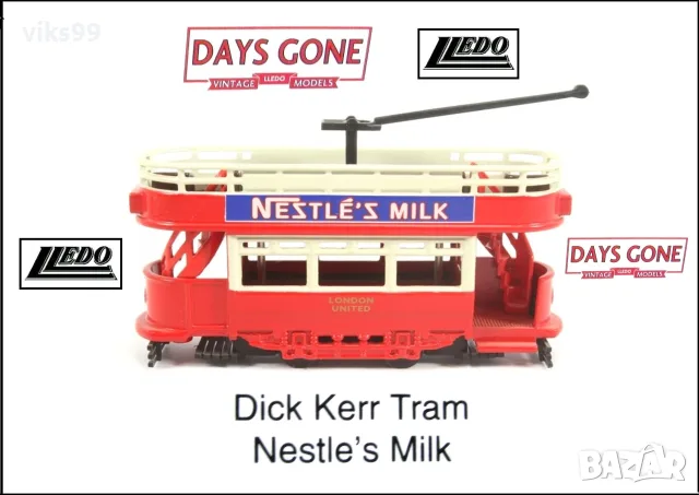 Трамвай Dick Kerr LLEDO DAYS GONE 