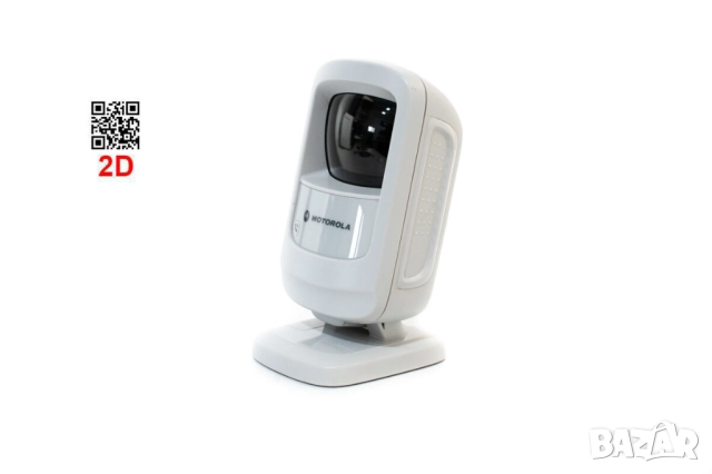2D/QR Настолен Баркод скенер за магазин/аптека Motorola DS9208, снимка 2 - Принтери, копири, скенери - 52269657