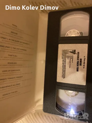 Phil Collins - Genesis VHS Чудесна Колекция, снимка 6 - Други музикални жанрове - 50121995