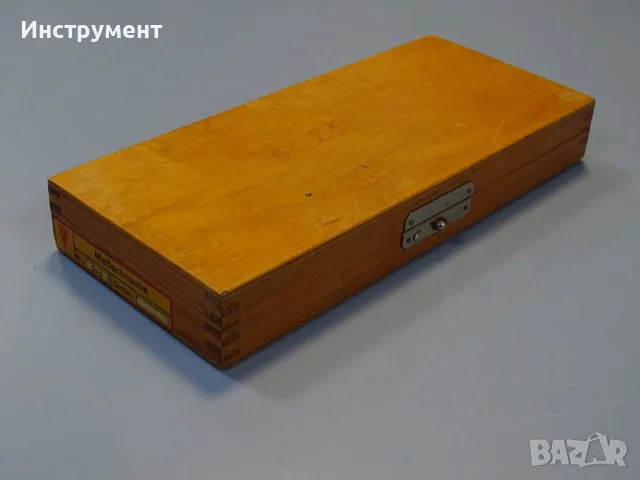Микрометричен резбомер DDR Suhl M Thread Мicrometer 0-25mm 0.01mm, снимка 6 - Други инструменти - 55751533