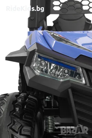 Офроуд акумулаторен автомобил BLAZE, Син– 4x4, до 35кг., с дистанционно и LED, снимка 8 - Детски велосипеди, триколки и коли - 50099626