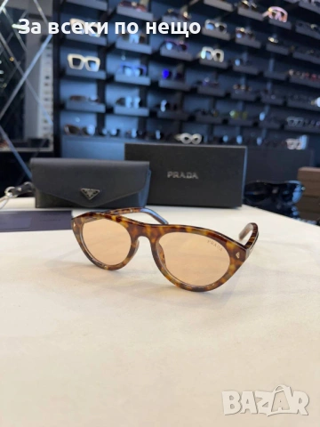Prada Слънчеви Очила С UV Защита С Подарък🎁Калъф - Различни Цветове Код SK1198, снимка 3 - Слънчеви и диоптрични очила - 54021698