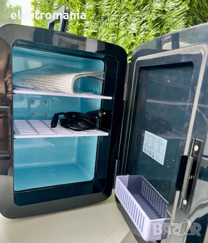 мини хладилник Sensio Home- 10L Компактен, Безшумен и Идеален за Козметика и Напитки!, снимка 6 - Хладилници - 56223766