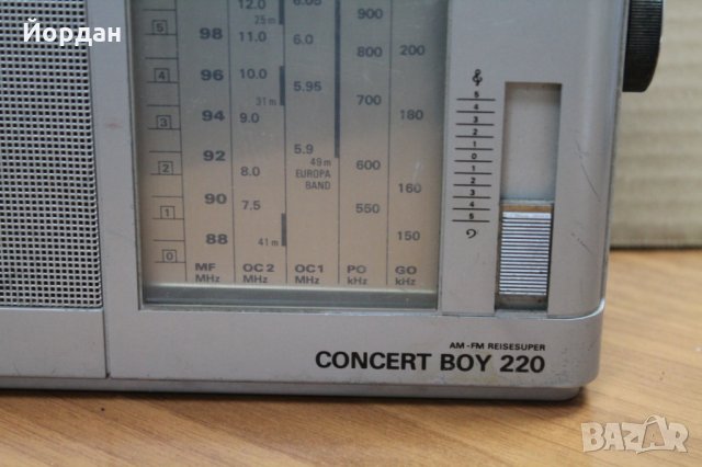 Радио GRUNDIG CONCERT BOY 220, снимка 5 - Радиокасетофони, транзистори - 35206576