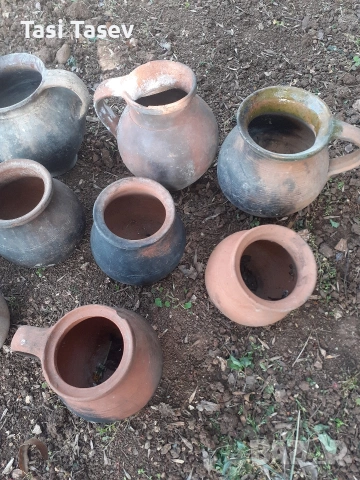 Гърнета. Глинени съдове., снимка 4 - Саксии и кашпи - 53882976