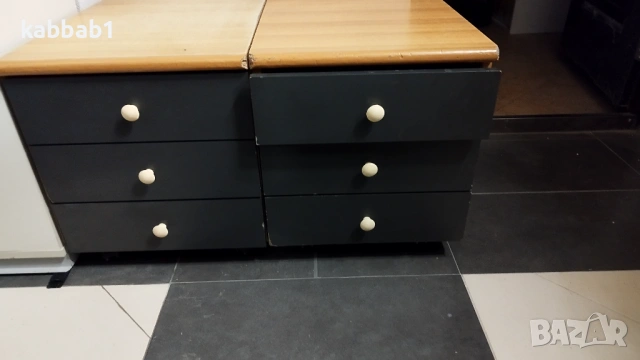 Шкафче на колела - контейнерз а бюро със заключване 47/41/51см, снимка 11 - Шкафове - 53275850