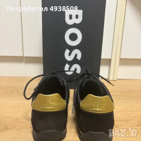 Мъжки обувки ВОSS, снимка 3 - Спортно елегантни обувки - 56202763