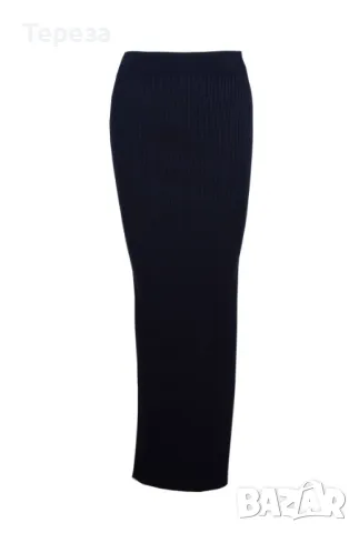 🆕 Черна плетена пола/XL-XXL , снимка 2 - Поли - 47634768