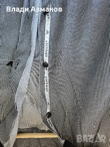 Мъжка риза Armani, снимка 4 - Ризи - 51786805